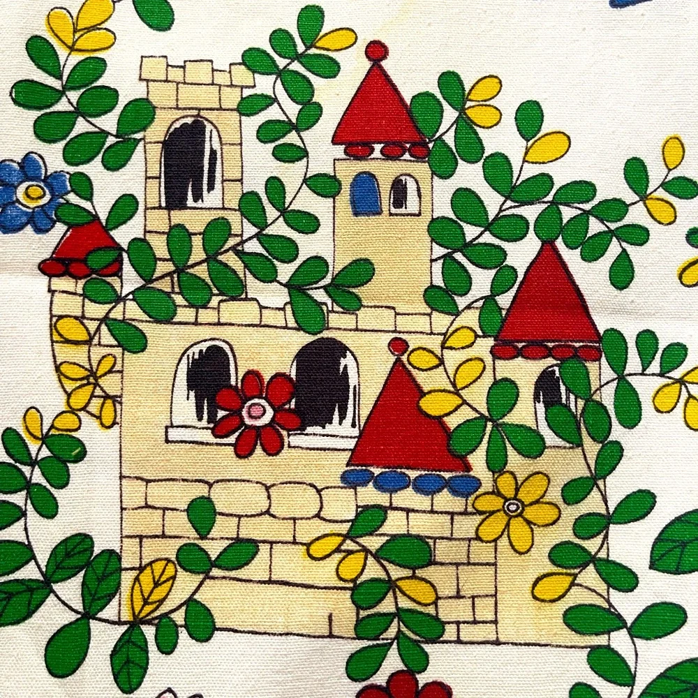 Storybook Printed Cotton Fabric #1 - Picture 8 of 8